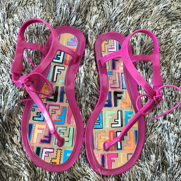 Fendi Shoes - 🖤Today only! Fendi Jelly Sandals
